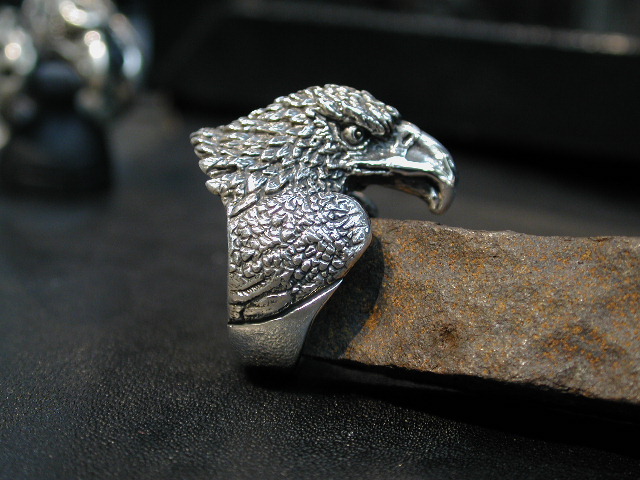 画像: DREAD SKULL EAGLE RING