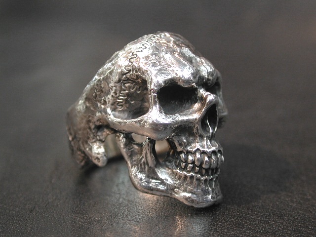 画像: DREAD SKULL REAL SKULL RING